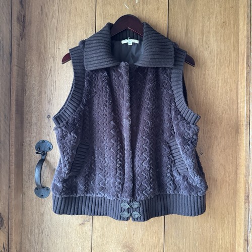 Gilet klass marrone - klass, pelliccia
