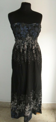 Abito vestito lungo cotone - abito,