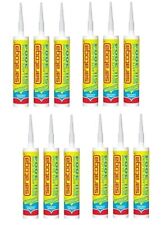 SARATOGA SIL3004, Silicone Sigillante Antimuffa Universale 280ml(12-Trasparente)