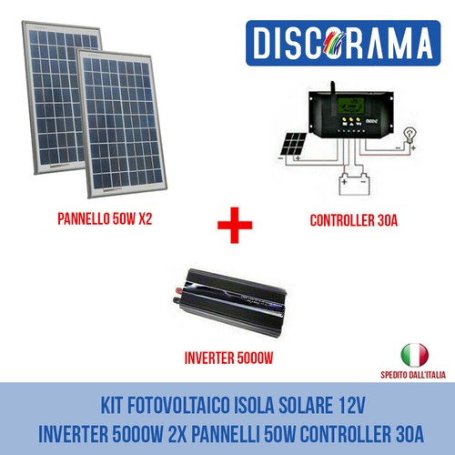 Kit fotovoltaico isola solare - fotovoltaico,