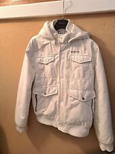 giubbotto uomo woolrich reflective bianco usato in buone condizioni