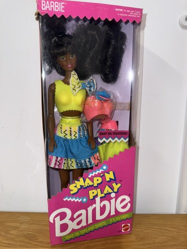 Barbie mattel snap - snap'n, afro