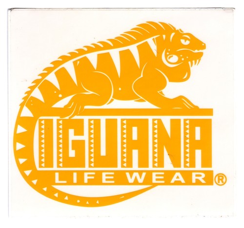 Adesivi iguana life - iguana, wear