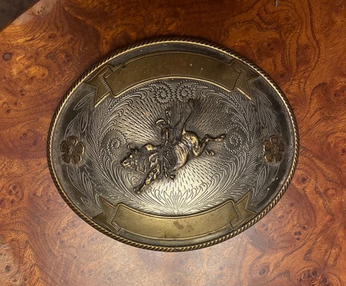 Fibbia cintura rodeo vintage