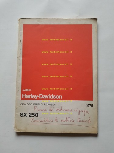 Harley davidson 250 1975 - harley-davidson,
