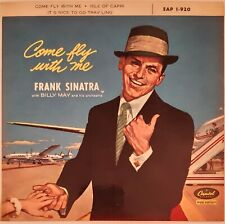 FRANK SINATRA, Come fly with me. 45 giri, Capitol Records EAP 1-920, 1959.