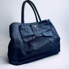 Borsa a mano PRADA nastro fiocco tote bag