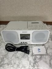 SONY CFD-S401 registratore a cassette radio CD bianco FM AM