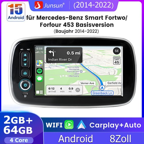 Carplay android 15 - 8''carplay,
