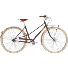Crema Cicli - Caferacer Donna Doppio Dinamo 7 Velocità - Pinot Nero - 44,5 cm - M