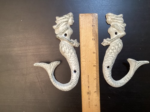 Coppia ganci sirena - di,