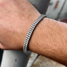 Bracciale uomo catena coda di