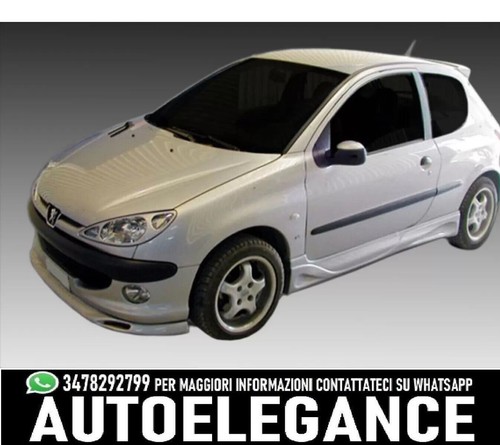 Minigonne laterali peugeot 206 - minigonne,