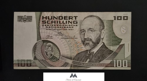 Banconota austria 1984 100 - austria,