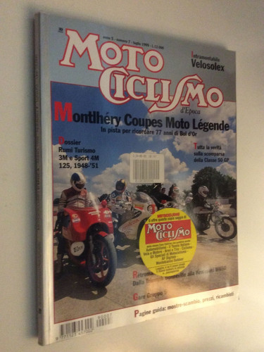 Rivista motociclismo epoca - motociclismo, d'epoca