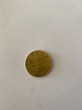 moneta 50 centesimi AENTA 2002, Grecia 