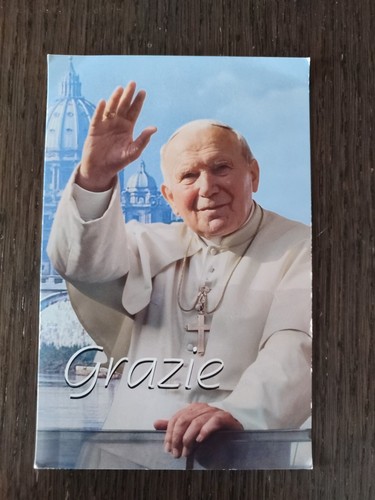 Giovanni paolo holy card - paolo, ii,