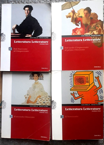 Lotto 3vv letteratura - lotto, "letteratura