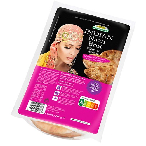 Mestemacher indian naan - mestemacher,