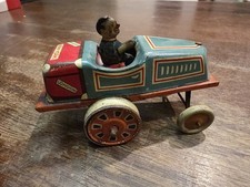 Tin Toy Car Distler Crazy Car