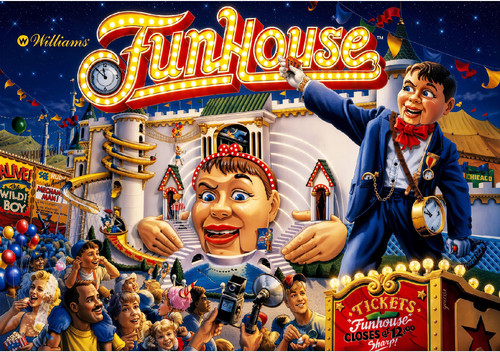 Williams funhouse flipper next - funhouse,
