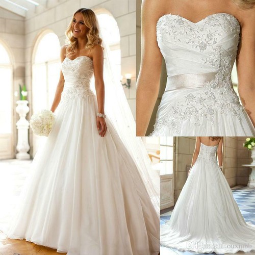 Abito sposa linea - da,