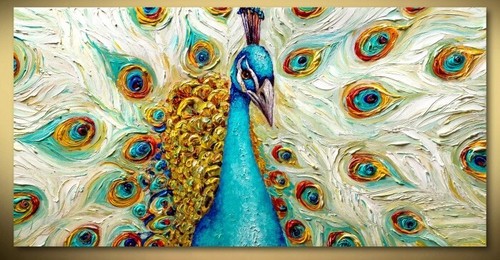 Dipinto olio mano - ad, a