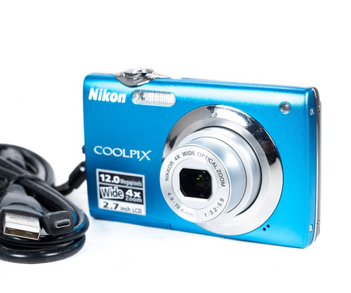 Nikon coolpix s3000 mp 4x - nikon, 12,0