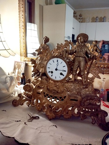 Antico orologio parigina - antico, da