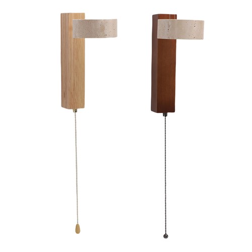Applique led parete legno - applique,