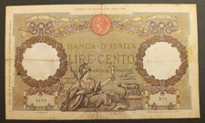 100 LIRE 21/12/1933 BB