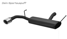 Ulter Scarico Sportivo Alfa Romeo Giulietta 940 1.4TB 100mm Rotondo Arrotolato