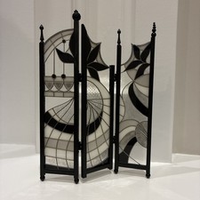 Schermo Art Decò bianco e