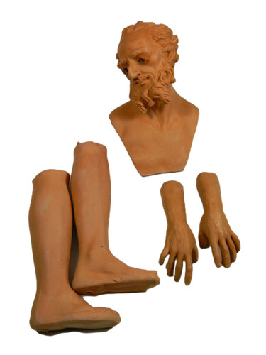 Pastore componibile terracotta - pastore,
