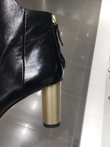 Zara new laminated high heel - zara,