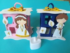 BOMBONIERA COMUNIONE LANTERNA