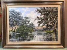 John Lehmann 1975 River Scene