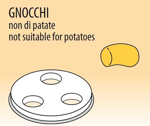 Trafila per pasta tipo - , gnocchi