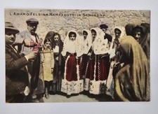 Cartolina Pubblicitaria L'amaro Felsina Ramazzotti in Sardegna 