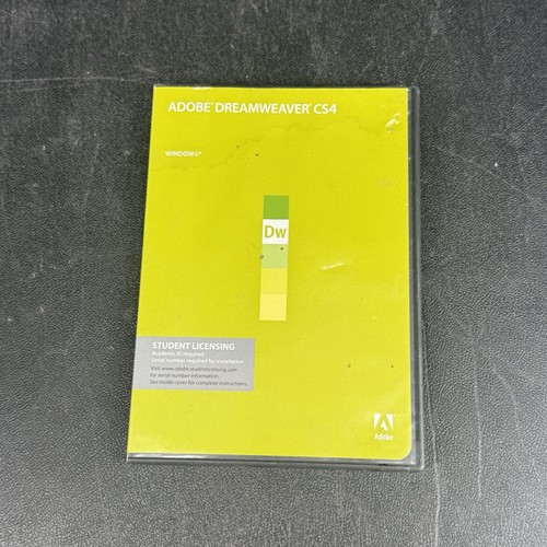 Adobe dreamweaver cs4 - dreamweaver,