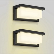 Applique Esterno, IP66 Impermeabile Lampada Da Parete, 18W 3000K LED per Balcone