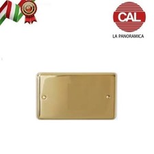 PLACCA SENZA FORI OTTONE