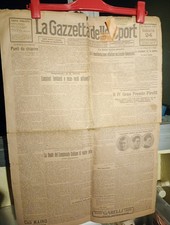 1921 - LEGNANO vs SPORT CLUB ITALIA MILANO , GAZZETTA dello sport 1921