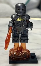 LEGO Iron Man MK1 Mark 1 Minifigure Personalizzate Stampate Cave Marvel Avengers