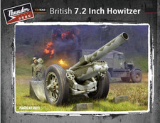 Thunder Modello 1/35 35211 British Cannone Da 7.2 Pollici