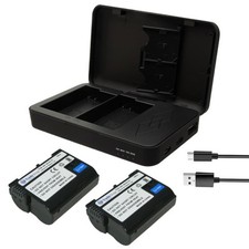 Set: 2x batteria + doppio