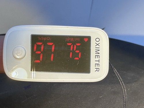 Pulse oximeter fingertip - pulse,