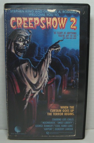 Creepshow vhs tape stephen - creepshow,