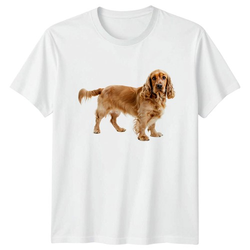 Shirt cane golden cocker - t-shirt,