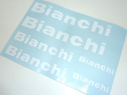 Bianchi adesivi decalcomanie - bianchi,